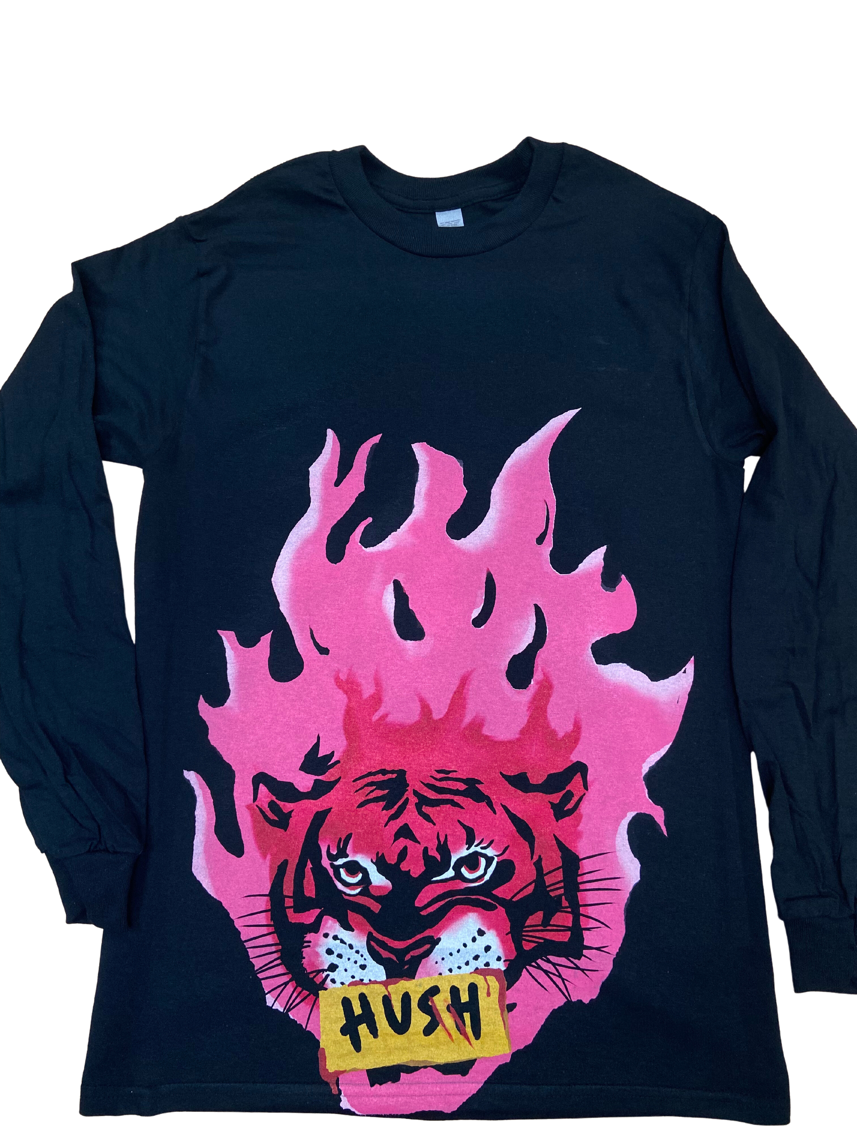 “Hush Tiger” Long sleeve t shirt